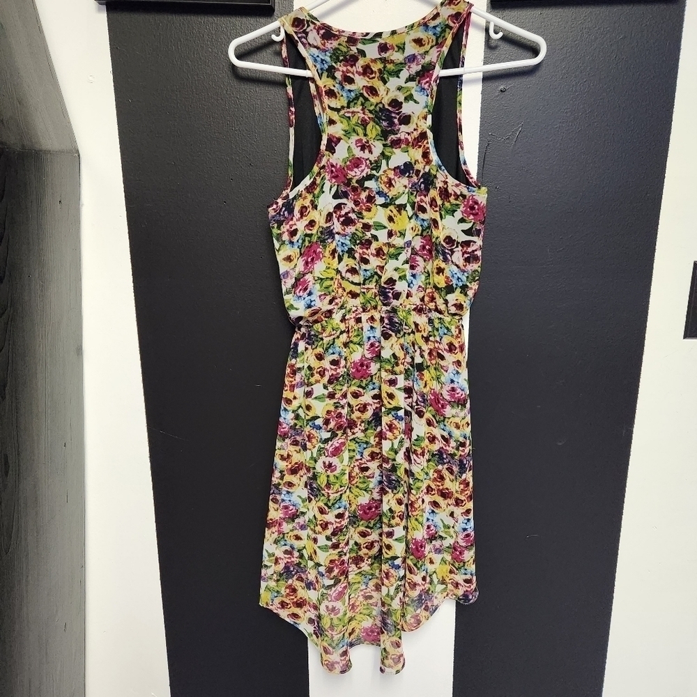 Rainbow flower tea dress - Picture 3 of 5